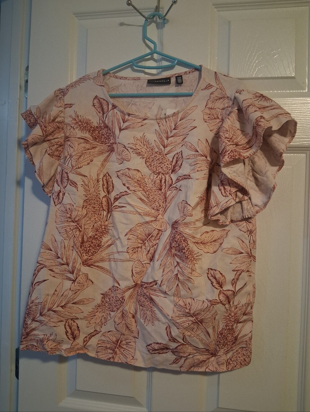 Rafaella Peach Blush Blouse